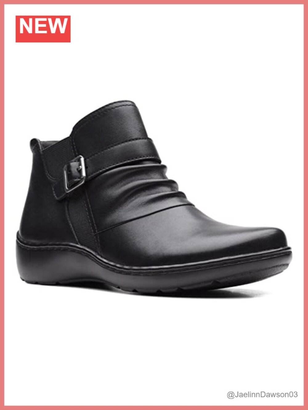 Women's Ankle Booties Low Heel Leather Zip Closure